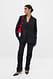 Black Drapierte Hose