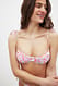 Dark Brown Bikini-BH mit Schnürung