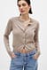 Navy Feiner Strickcardigan