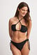 Cobalt Blue Bikinioberteil mit Kreuz vorne