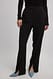 Black Hose mit hoher Taille und Frontschlitz