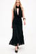 Black Maxikleid mit Neckholder