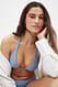 Red Neckholder-Triangle-Bikini-Oberteil
