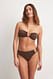 Brown Bikini-Höschen mit Hardware-Detail