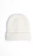 Offwhite Beanie-Mütze