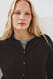 Black Strickjacke aus Kaschmir