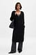 Black Maxi-Strick-Cardigan