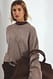 Dark Grey Strickpullover aus Wolle