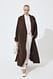 Dark Grey Langer Trenchcoat