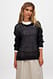 Offwhite Locker gestrickter Pullover
