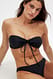 White Tulip Pattern Low-Cut-Bikini-Höschen