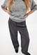 Dark Olive anzughose mit niedriger taille