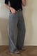 Grey Wash Gerade Jeans mit mittlerer Taille