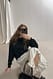 Offwhite Oversize-Sweatshirt