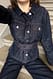 Rinse Wash Jeansjacke mit Gürteldetail