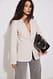 Beige Taillierter Blazer