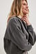 Dark Grey Oversize-Sweatshirt