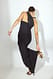 Black Maxikleid mit offenem Rücken