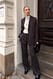 Sand Oversiize-Blazer aus Twill