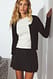 Grey Plissierter Minirock