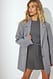 Grey Plissierter Minirock