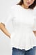 Offwhite T-Shirt mit Falten