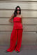 Red weite Plissee-Hose