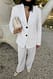 White regulärer Blazer