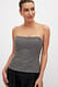Grey Strass-Oberteil