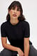Dusty Yellow Rundhals T-Shirt aus Baumwolle
