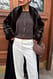 Camel Strickjacke aus Feinstrick
