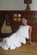 Light Blue Maxikleid mit Volant