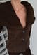 Sand Jacke aus Kunst-Wildleder mit Shearling-Kragen