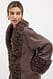 Brown Maxi-Mantel