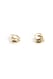 Gold Recycelte kleine Kreol-Ohrringe (2er-Pack)
