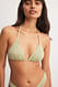 Sage Smock-Triangel-Bikini-Top