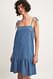 Mid Blue Denimkleid