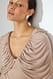 Beige Soft Line Cape-Oberteil