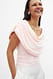 Pink Soft Line drapiertes Top