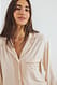 Light Blue weiches Pyjama-Shirt