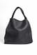 Black Weiche, gewebte Stofftasche