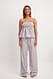 Blue Stripe Gestreifte Hose mit Kordelzug