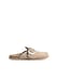 Tan Clogs aus Wildleder