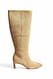 Brown Kniehohe Stiefel aus Wildleder