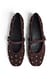 Brown Ballerinas aus Wildleder mit Nieten