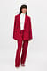 Red Taillierte Hose mit mittlerer Taille
