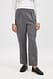 Black Schmal zulaufende Hose mit hoher Taille