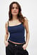 Light Blue Dünnes Basic-Träger-Singlet