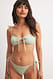 Light Green Bikini-Höschen mit Schnürdetail
