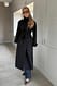 Black Trenchcoat zum Wenden